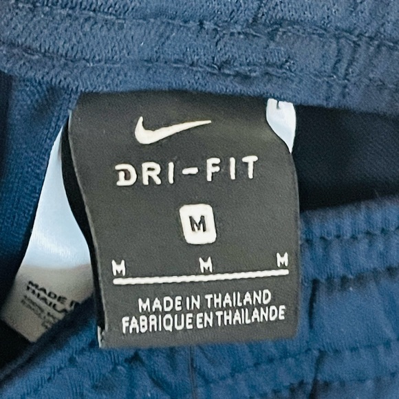 Nike Kids Dark Blue Leggings with Silver Logo - Picture 5 of 7